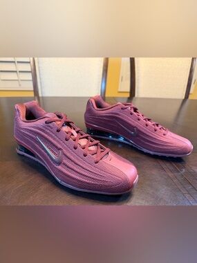 New Nike Shox Z Sneaker Shoes Red Size US 8.5